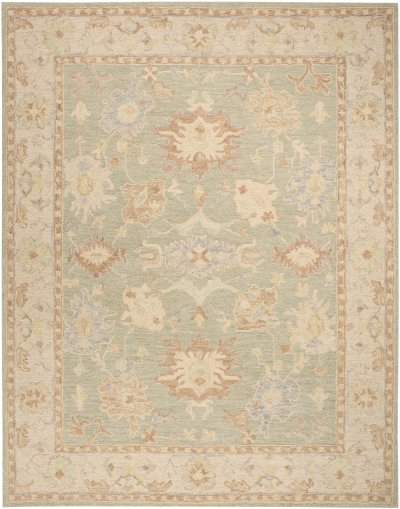 Nourison Home Nourison Maison MSO05 9'9" x 13'9" Sage Ivory Vintage Indoor Rug - 5'9" x 8'9"