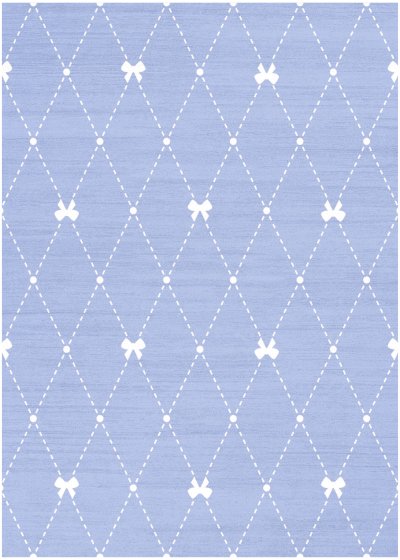 Nourison Home Nourison Imagination IMA15 4' x 6' Blue Kids Indoor Rug - 5' x 7'