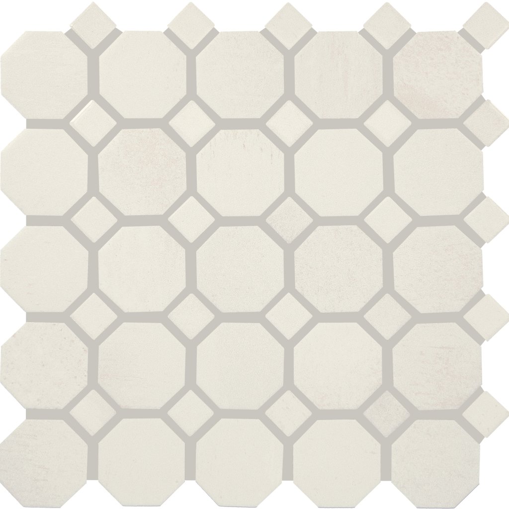 Daltile Relicca Deckle, Octagon / Dot, 2, Mixed - Deckle