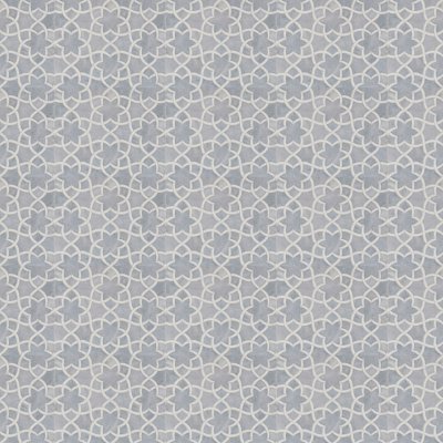 Marble Systems Afyon Grey, Dolomite Multi Finish Isidore Marble Mosaic 12 1/2x 14 3/8 - Afyon Grey, Dolomite - 12 1/2" x 14 3/8" x 3/8"