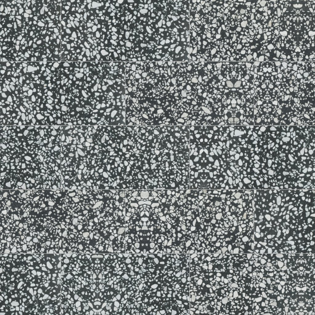 Daltile Outlander Onyx, Rectangle, 12X24, Medio, Stepwise, Matte - Onyx