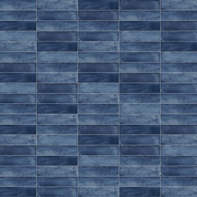 Qualis Ceramica Grand Cayman 3x12 West Bay Blue - Grid