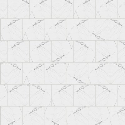 Qualis Ceramica Obsession 10x10 Statuario - Alternating 1/3