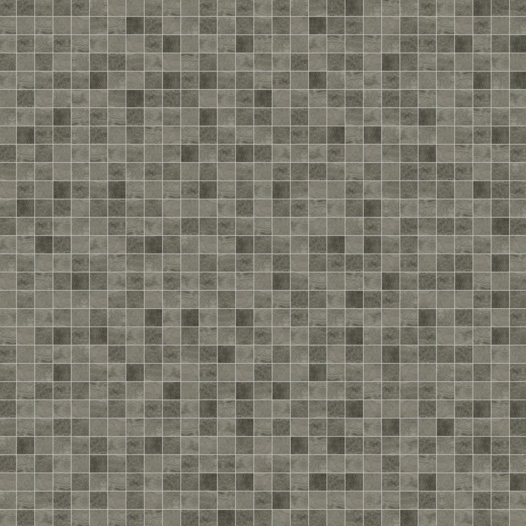 Daltile Slate Attache Meta Dark Gray, Straight Joint, 2X2, Matte - Meta Dark Gray