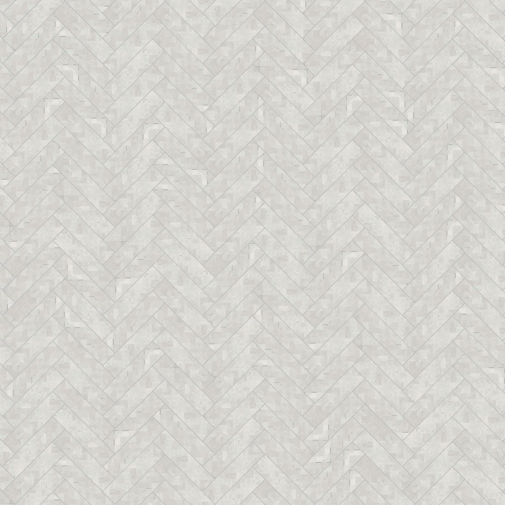 Daltile Eclessia Marble Cristallo, Double Herringbone, Polished - Cristallo