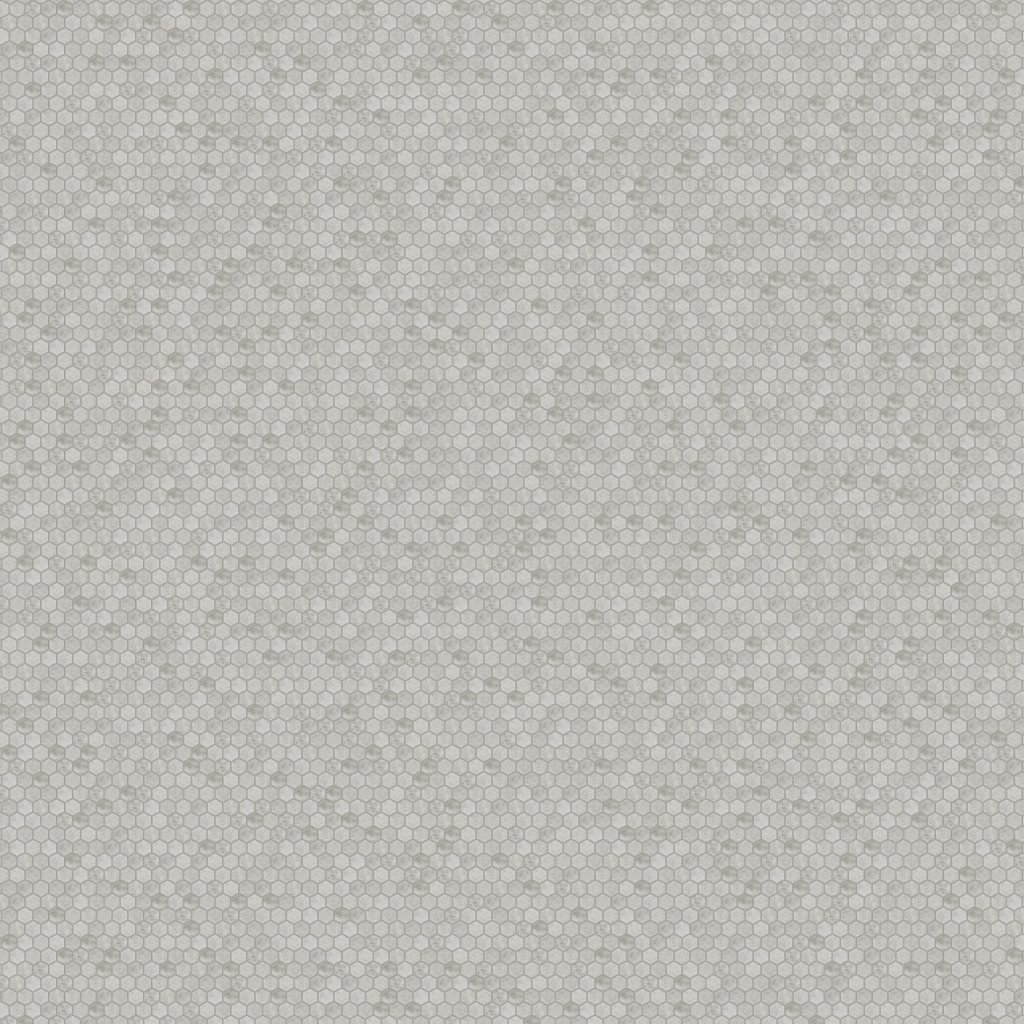 Marble Systems Silver Shadow Honed Hexagon 1x1 Marble Mosaic 11 1/2x12 1/4 - Silver Shadow