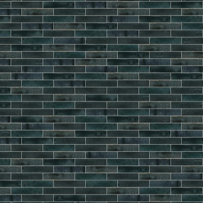 Qualis Ceramica Manhattan Tribeca Blue 2X9 - Alternating 1/3