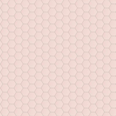 Marble Systems Rosie Glossy Hexagon 5 Ceramic Tile 5 - Rosie - 5 x 3/8"