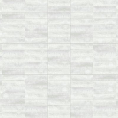 Qualis Ceramica Aruba 2x6 White Matt - Grid