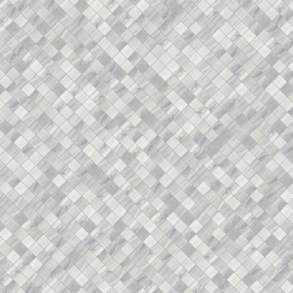 Marble Systems Skyline Honed Hand Clipped 2x2 Marble Mosaic 12x12 - Skyline