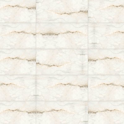 Qualis Ceramica Treasure Perfect Calacatta 12x24 Carved - Grid