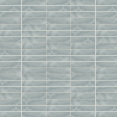 Qualis Ceramica Element Shadow Artisan Glass 3X12 - Grid