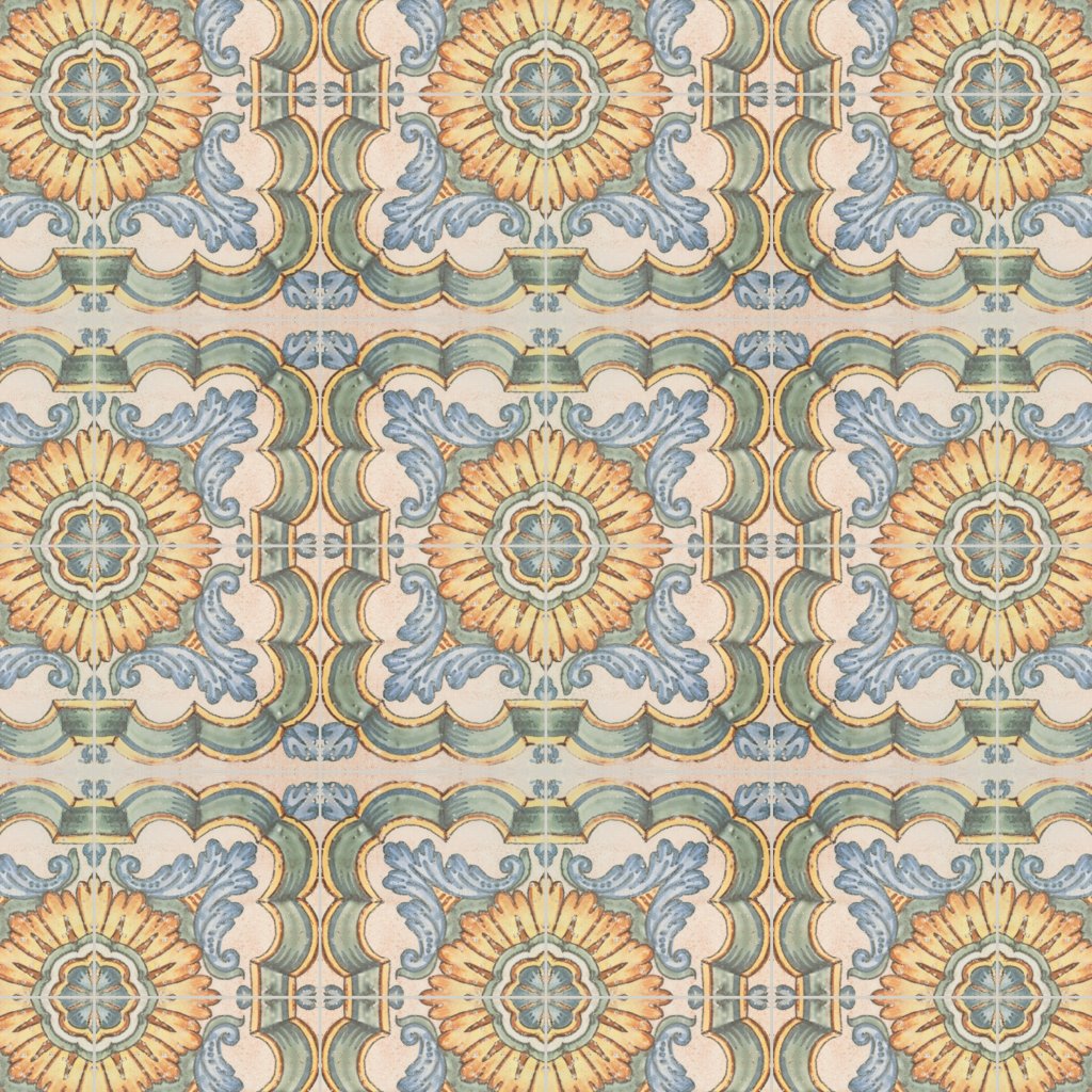 Qualis Ceramica Tuscany 24x24 Décor Lacock