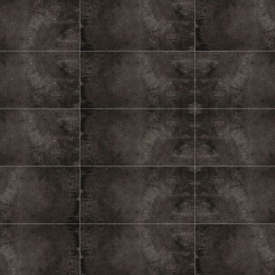 Marble Systems Weathered Black Matte Concrete Look Porcelain Tile 12x24 - Weathered Black - 12" x 24" x 3/8"