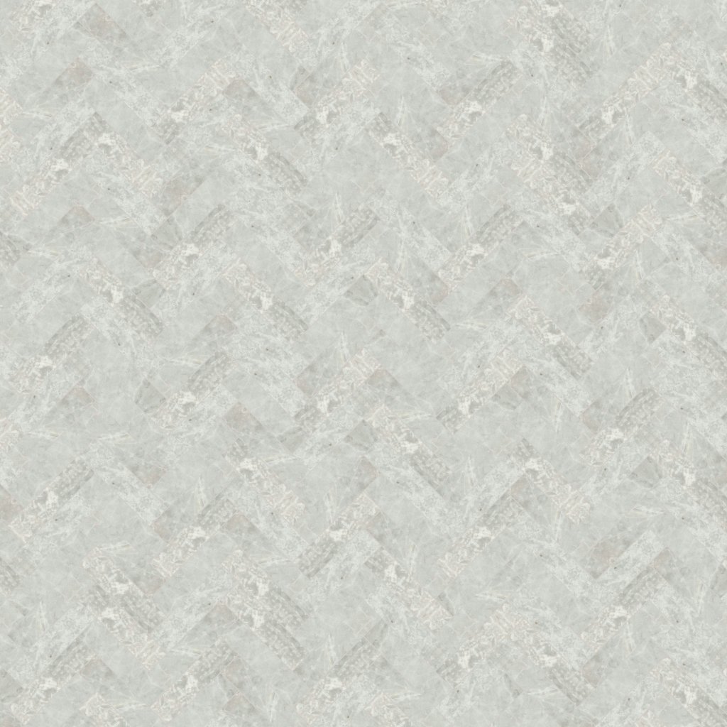 Qualis Ceramica Apollo Argento 1.25x4 Herringbone Mosaic