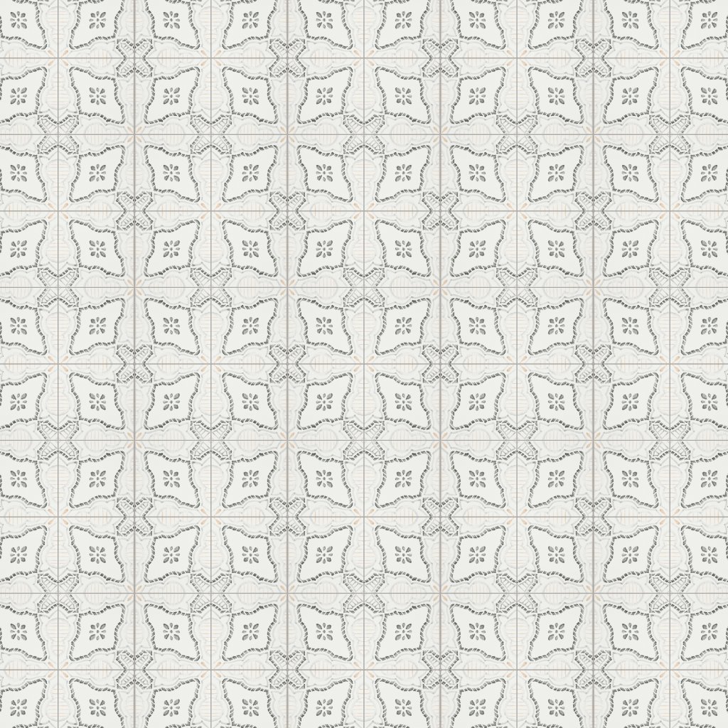 Marble Systems Palermo Bianco Glossy Ceramic Tile 6x6 - Palermo Bianco