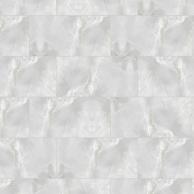 Qualis Ceramica Plata 12x24 Onyx Crystallo Polished - Alternating 1/3