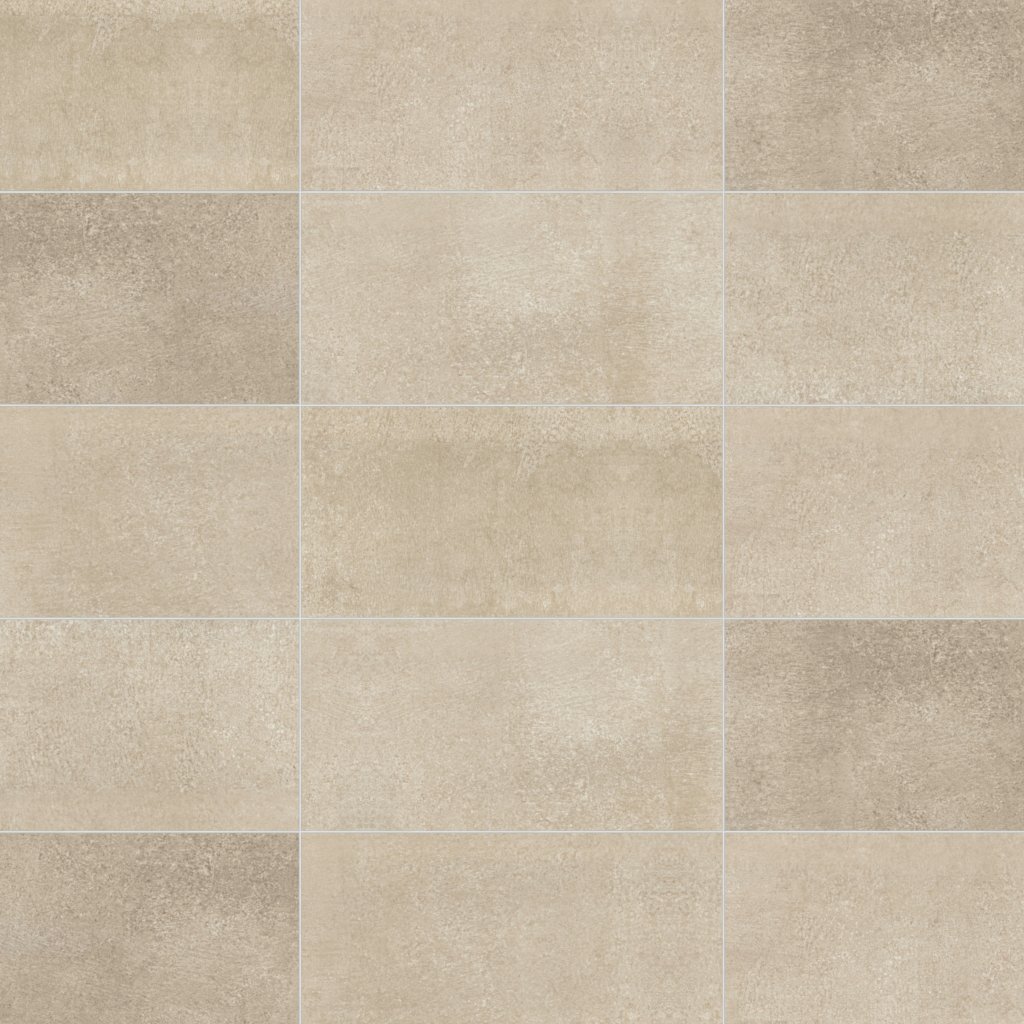 Daltile Reminiscent Aged Beige, Rectangle, 12X24, Matte - Aged Beige