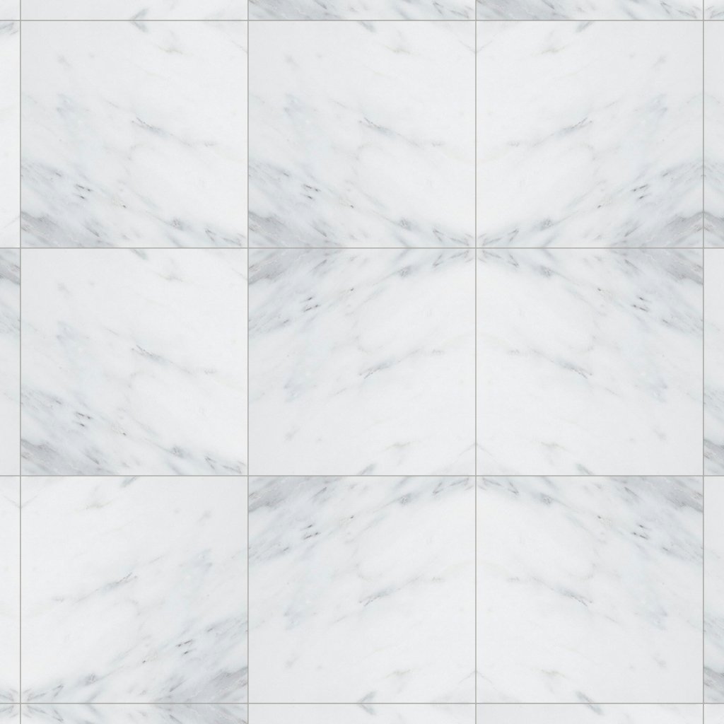Marble Systems Calacatta Bella Polished Marble Tile 18x18 - Calacatta Bella