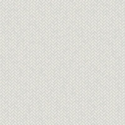 Marble Systems Iceberg Polished Herringbone 1x2 Marble Mosaic 11x11 - Iceberg - 11" x 11" x 3/8"